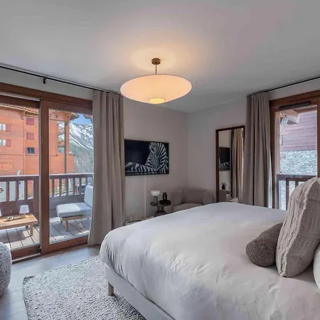 De Luxe Avec Sauna Et Jacuzzi, Proche Pistes Et Centre De - Fr-1-563-142 Dağ evi Courchevel
